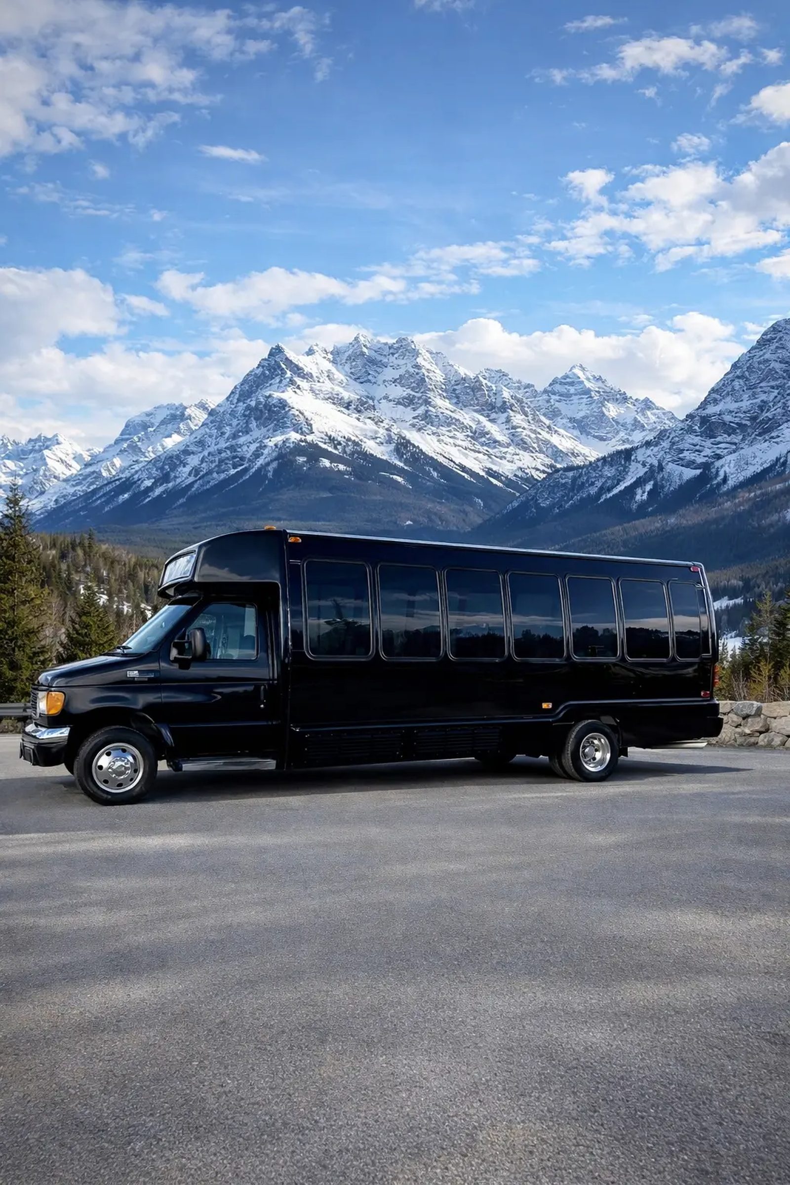 20-Passenger Party Limo Bus available for hire in Calgary